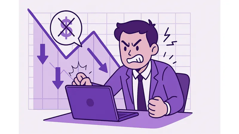 Emotions Become Uncontrollable During Consecutive Losses