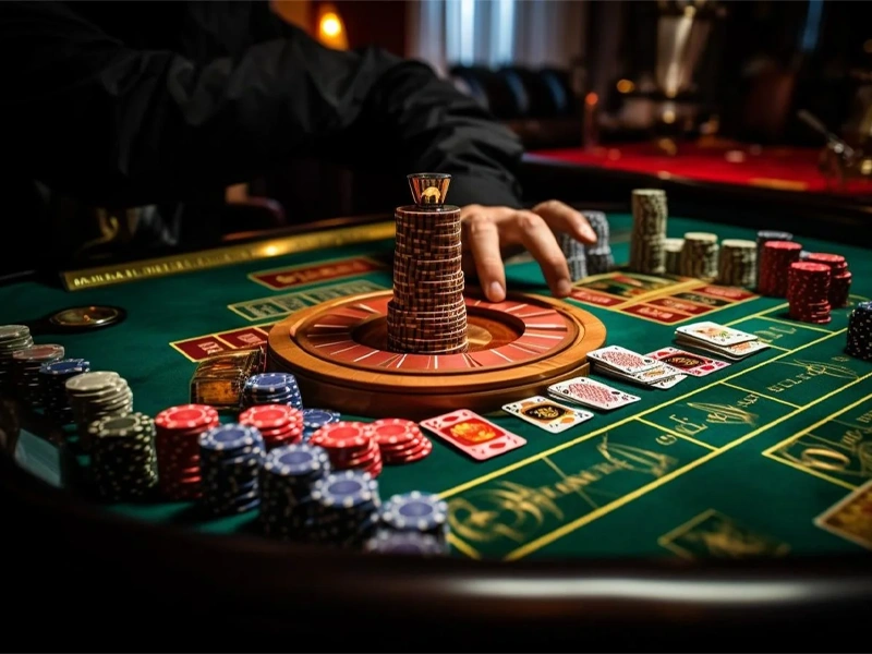 playing baccarat online